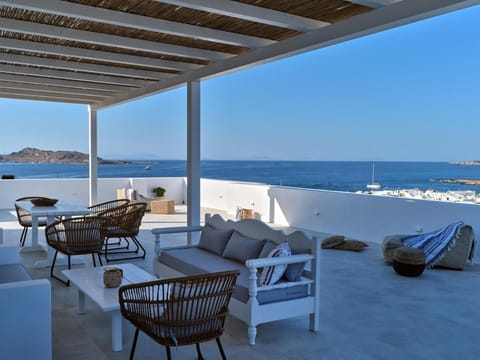 Day, Balcony/Terrace, Seating area, Sea view