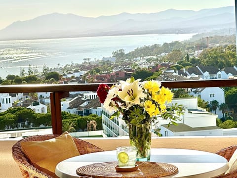 View (from property/room), Balcony/Terrace, Sea view
