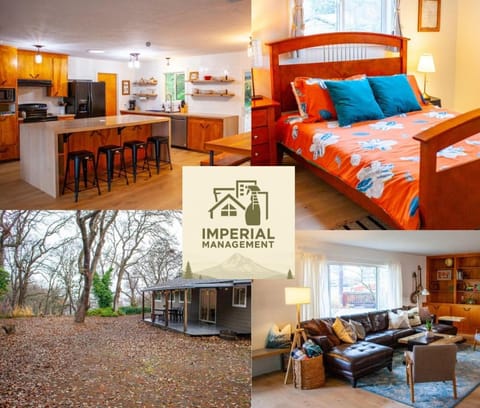 Modern Gorge Lodge House in The Dalles