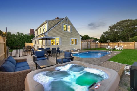 Patio, Natural landscape, Pool view, Swimming pool, sunbed