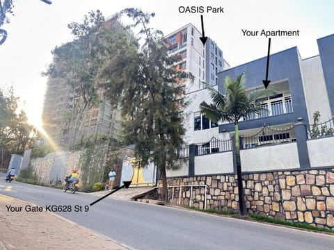 Property building, Neighbourhood, Text overlay