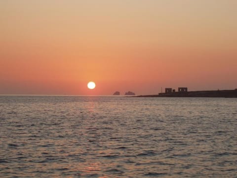 Nearby landmark, Sunset