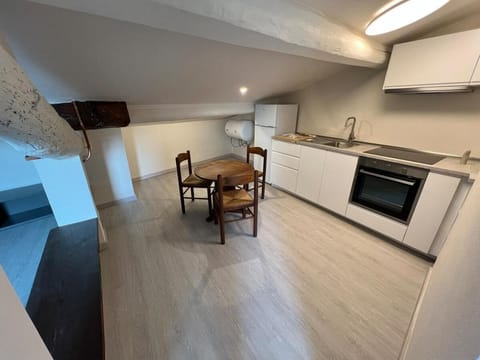 Kitchen or kitchenette, Dining area, oven, stove