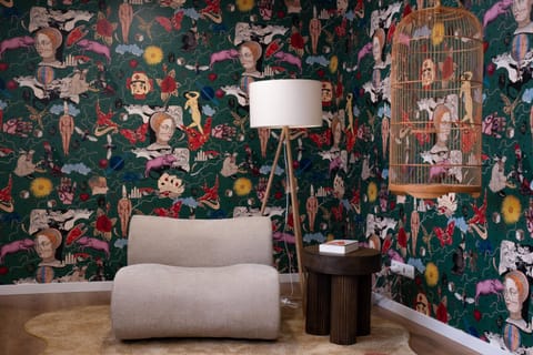 Decorative detail, Seating area