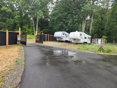 Family RV in a farm Campground/ 
RV Resort in Vancouver Island