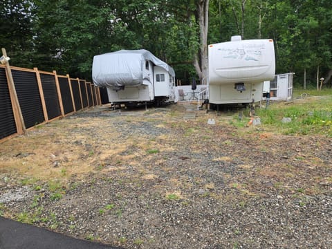 Family RV in a farm Campground/ 
RV Resort in Vancouver Island