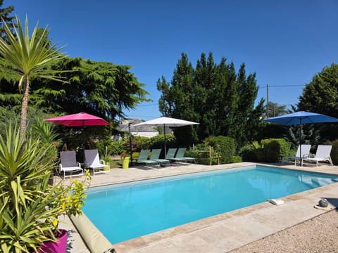 Property building, Living room, Swimming pool
