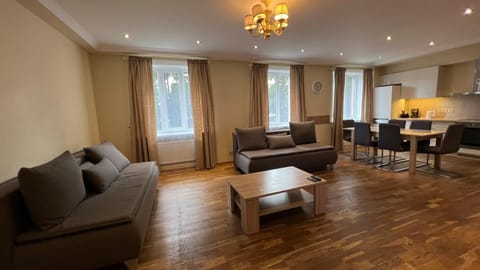 Living room, Seating area, Dining area