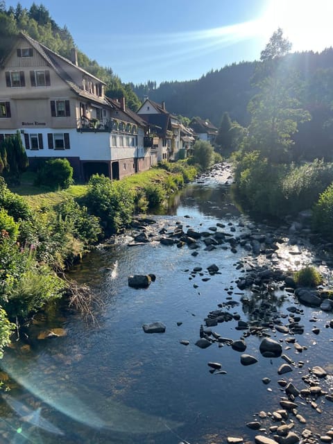 Nearby landmark, Natural landscape, Mountain view, River view