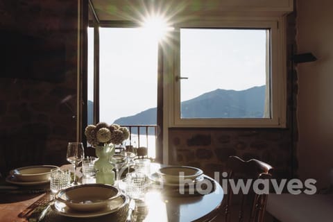 Natural landscape, Dining area, Mountain view