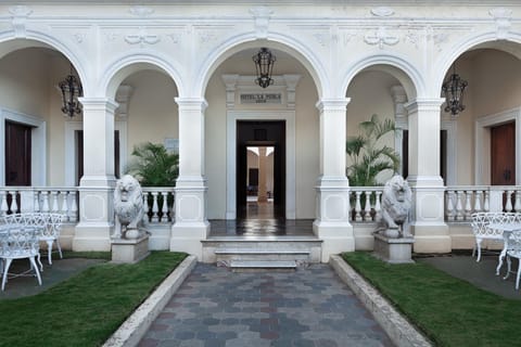 Property building, Garden view