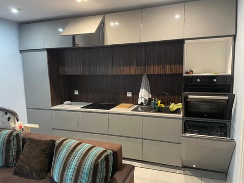 Coffee/tea facilities, Kitchen or kitchenette, dishwasher, stove