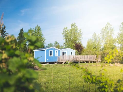 Chalet 32m² à Valloire-sur-Cisse - 3 chambres, Terrasse - API-1-52-792 Campground/ 
RV Resort in Centre-Val de Loire