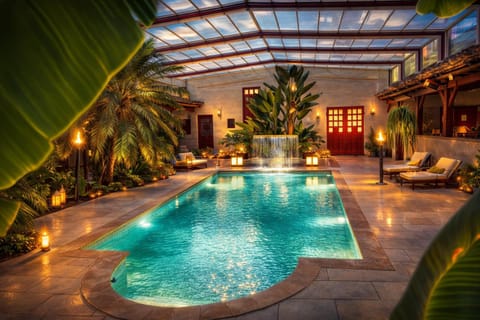 Pool view, Swimming pool