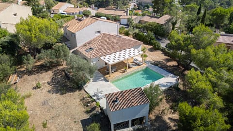 Bird's eye view, Pool view, Swimming pool, sunbed