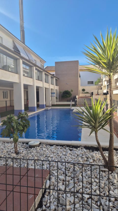 Property building, Pool view