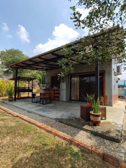 Property building, Patio