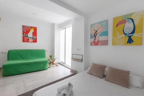 Living room, Bedroom