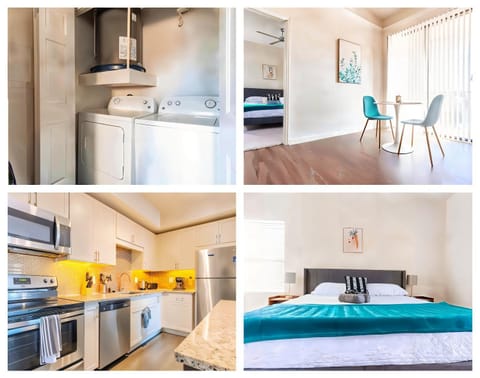 Boulevard Stays Spacious 1BR King Suite Pool Gym Access & Free Parking Apartment in Irving