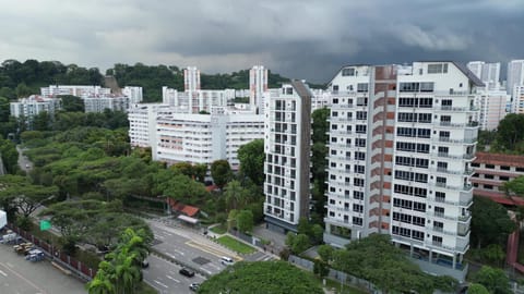 Property building, Day, Neighbourhood, Bird's eye view, Street view, Location