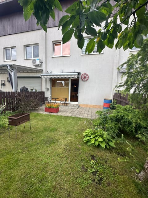 Property building, Garden view