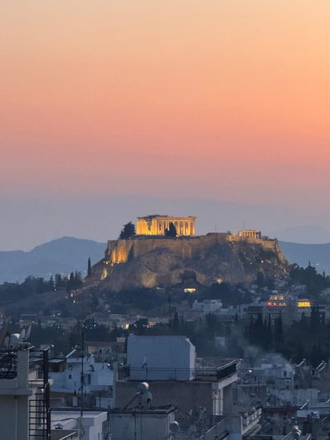 Nearby landmark, Landmark view, Sunset