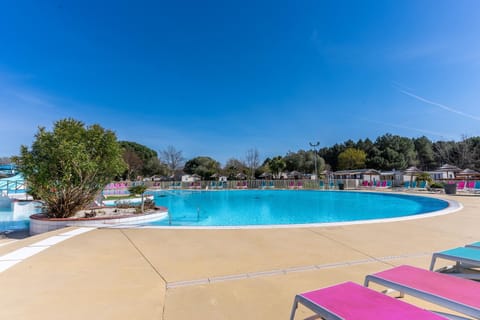 Property building, Living room, Swimming pool