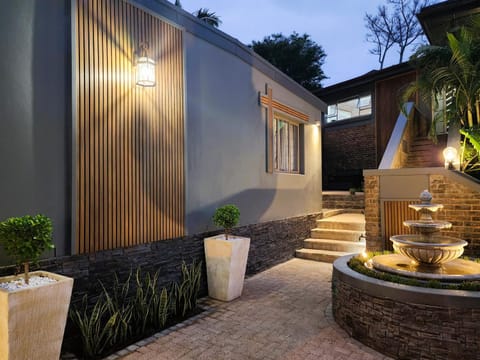 Night, Garden, Garden view