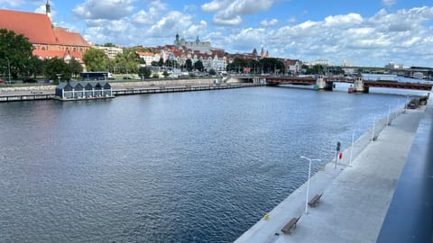 Nearby landmark, Day, Natural landscape, City view, River view