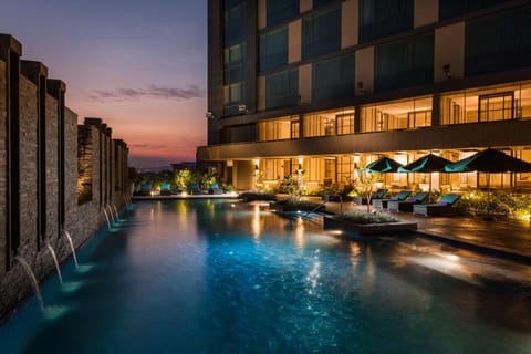 Pool view, Swimming pool