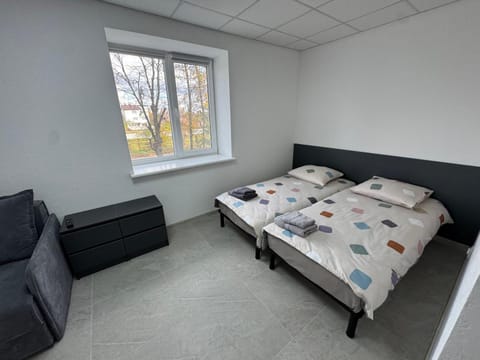 Bed, Living room, Seating area, Bedroom, towels
