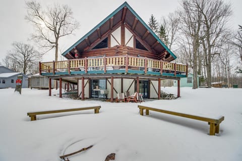 Lakefront Winter Retreat in Remer with Fire Pit! House in Minnesota