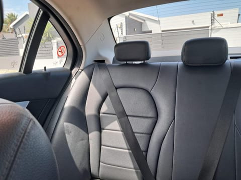 Mercedes Benz C180 Docked boat in Cape Town