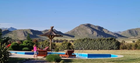 Natural landscape, Garden, Garden view, Mountain view, Pool view, Swimming pool