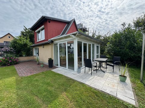 Property building, Patio, Garden, Garden view