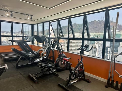 Downtown 2 Suites Piscina, ar, academia, cowork e vaga Apartment in Juiz de Fora