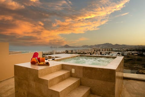 Hot Tub, Balcony/Terrace, Sea view, Sunset