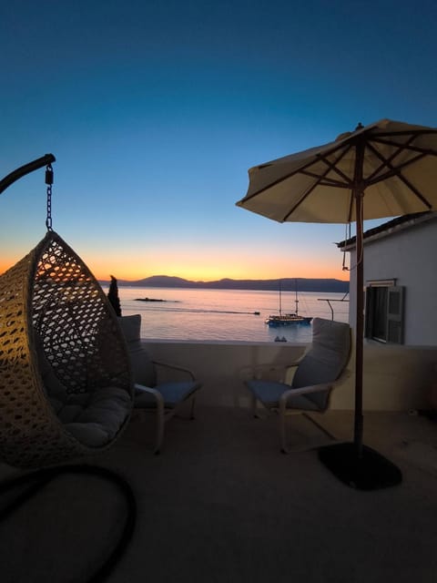 Natural landscape, Sea view, Sunset
