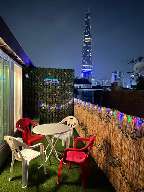 Night, View (from property/room), Balcony/Terrace, Balcony/Terrace