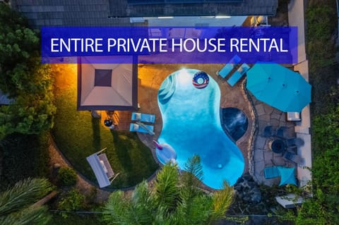 Entire Private Home with 3 Bedrooms, Hot Tub, King Bed, Garage, Grand View, Available Now House in Rancho Penasquitos