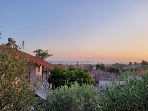 Natural landscape, Sea view, Sunset