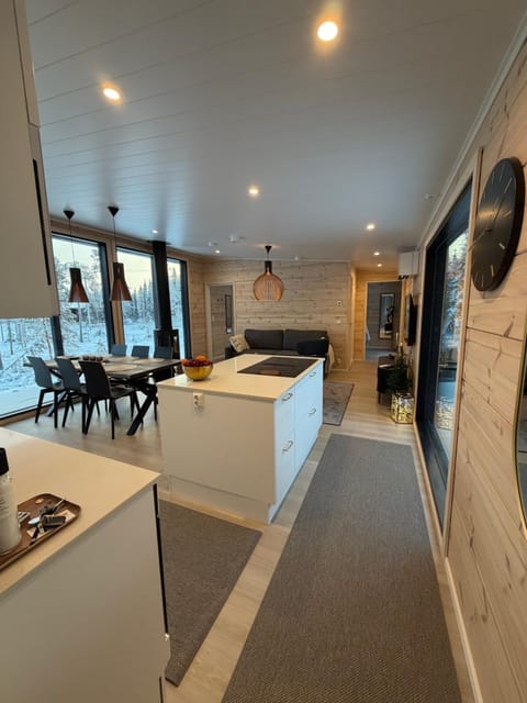 Modern VillaJoenhelmi with jacuzzi and sauna Villa in Lapland