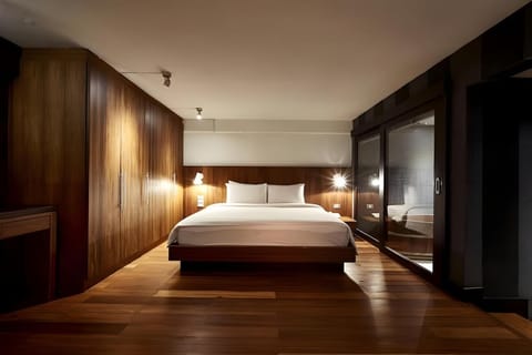 Bed, Photo of the whole room, Bedroom, wardrobe