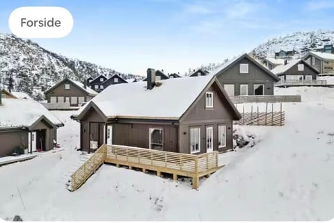 Property building, Winter, Mountain view
