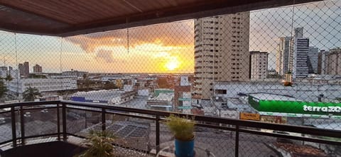 City view, Sunset