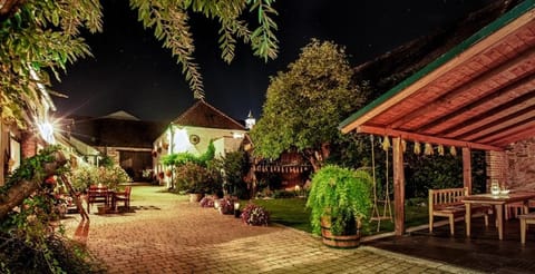 Patio, Night