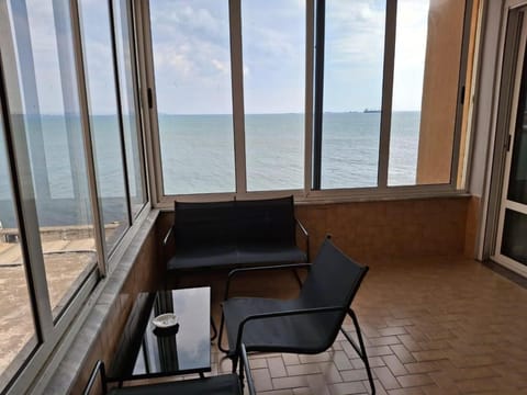 View (from property/room), Balcony/Terrace, Sea view