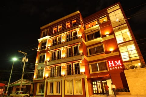 Property building, Facade/entrance, Night