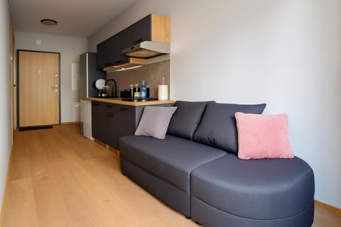 Kitchen or kitchenette, Living room