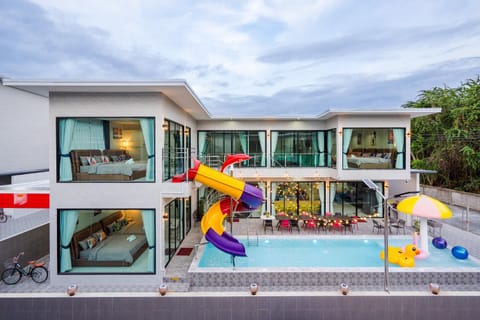 Property building, Day, Children play ground, Evening entertainment, Pool view, Swimming pool